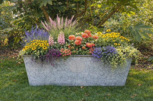 105cm xxl large zinc - zinc, trough