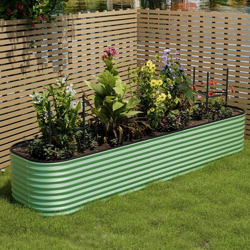 Garden metal raised vegetable - metal,