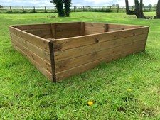 Raised Wooden Vegetable Garden