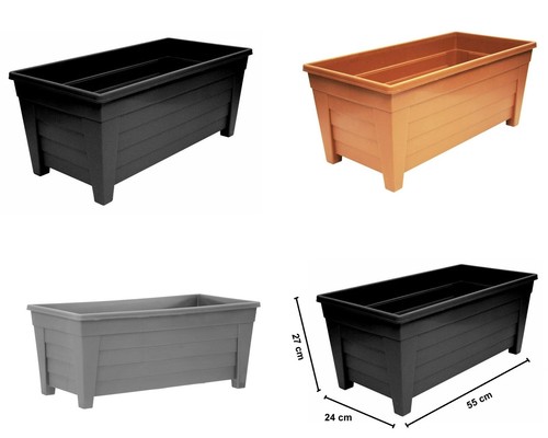 55cm trough plant - plant, pot