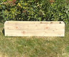 Wooden Garden Planter Ready