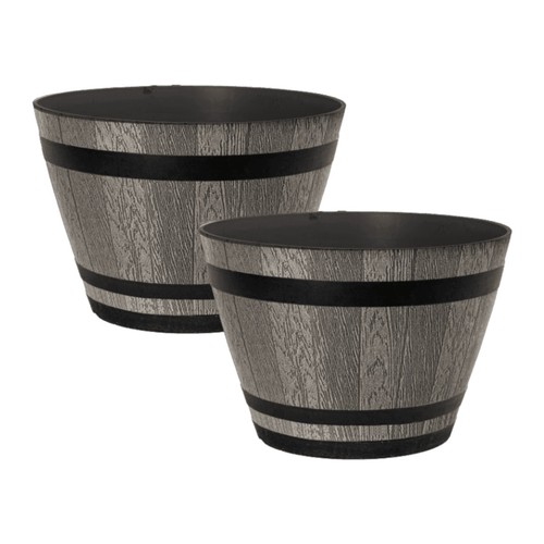 2pc plastic whiskey - whiskey, barrel