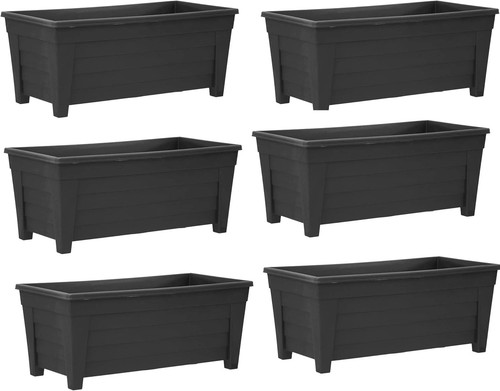 Large black plastic - large,