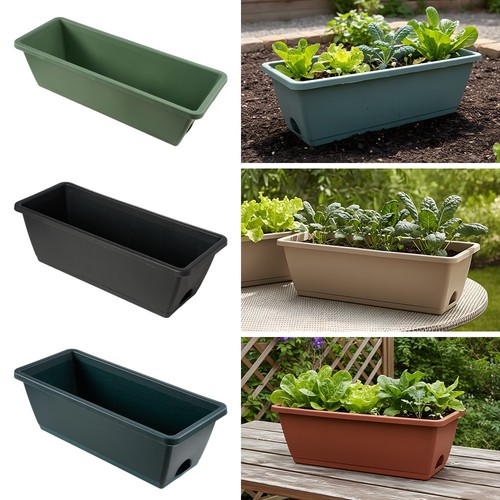 10pcs trough plant pot - 5/10pcs,